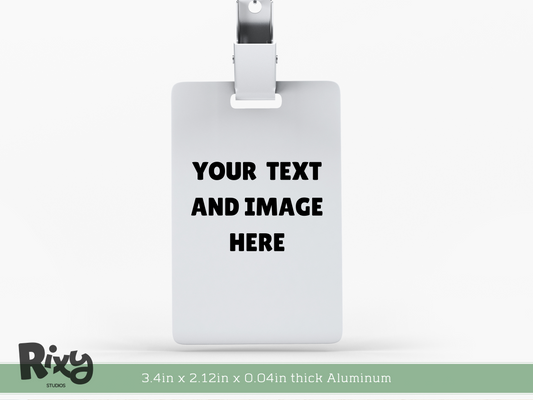 Custom Metal Badge Service